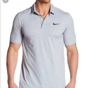 BOGO New Nike Men’s Mobility Emboss Gold Polo.